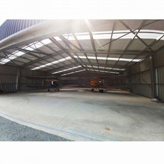 Prefabricated Modular steel structure Cheap Aircraft Hangar