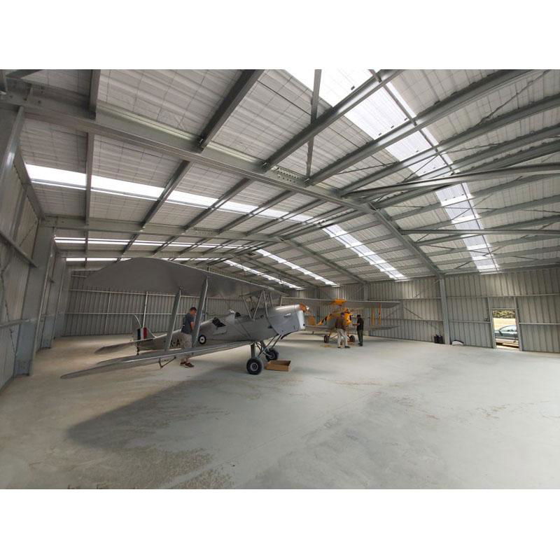 Prefabricated Modular steel structure Cheap Aircraft Hangar 4