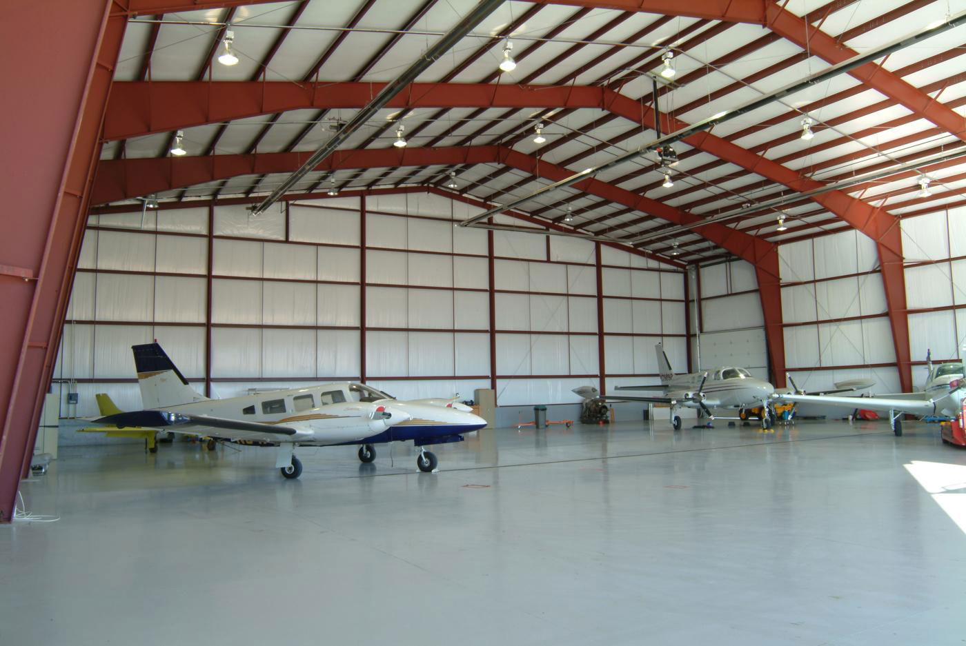 Prefabricated Modular steel structure Cheap Aircraft Hangar 5