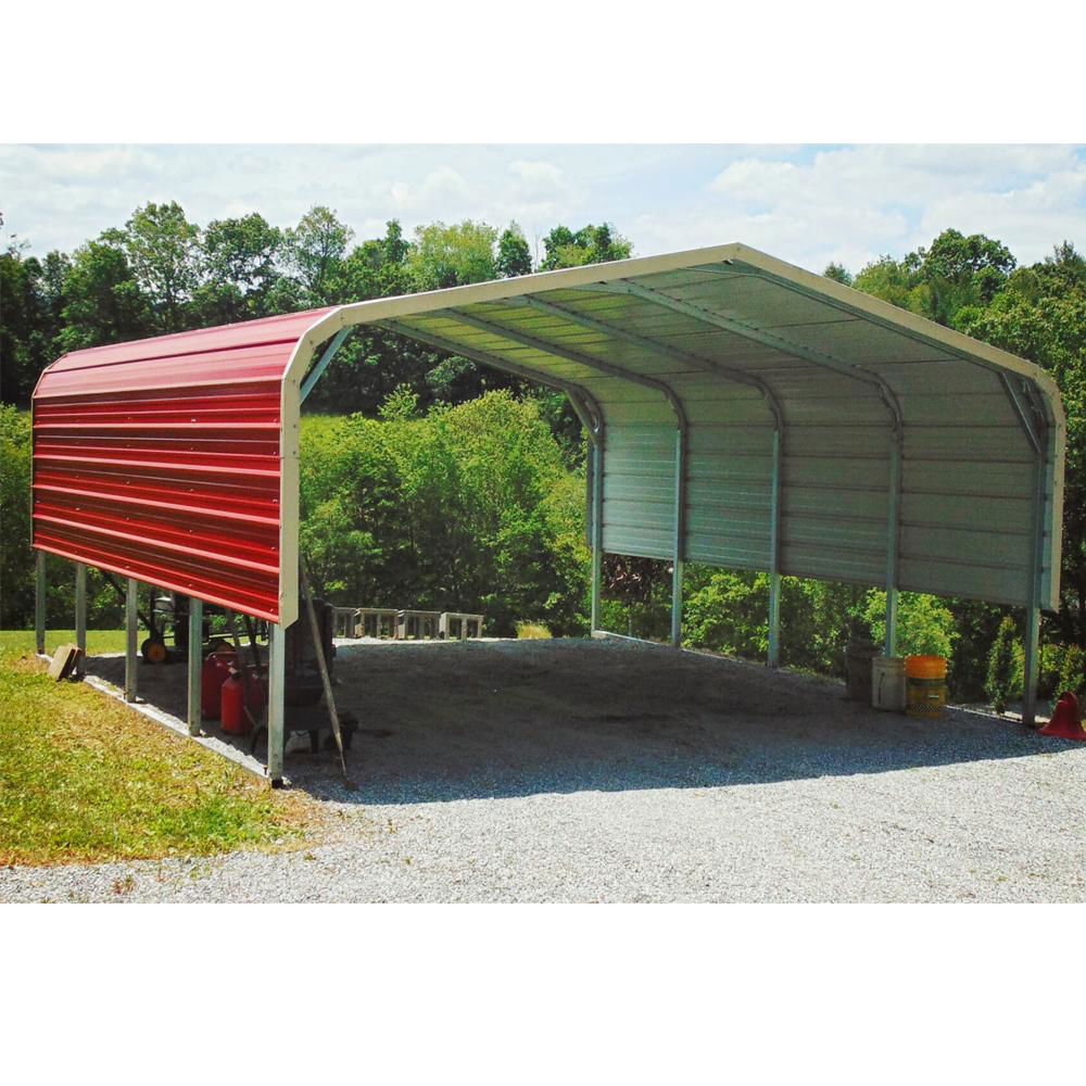6*6m Carport kit Backyard Shade Shelter Portable Shed Carport Gazebo Pergola 2
