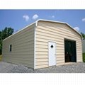 Outdoor Garage Storage metal frame garage shed for tools 2