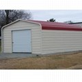 Outdoor Garage Storage metal frame garage shed for tools 4