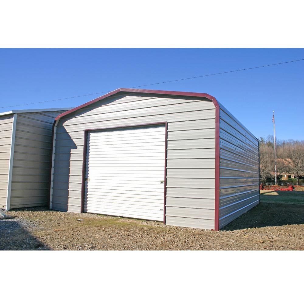 Outdoor Garage Storage metal frame garage shed for tools
