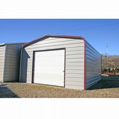 Outdoor Garage Storage metal frame garage shed for tools