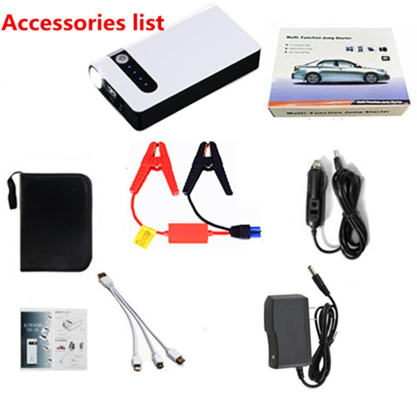 Car emergency start power battery jump starter multifunctional wireless charger 3