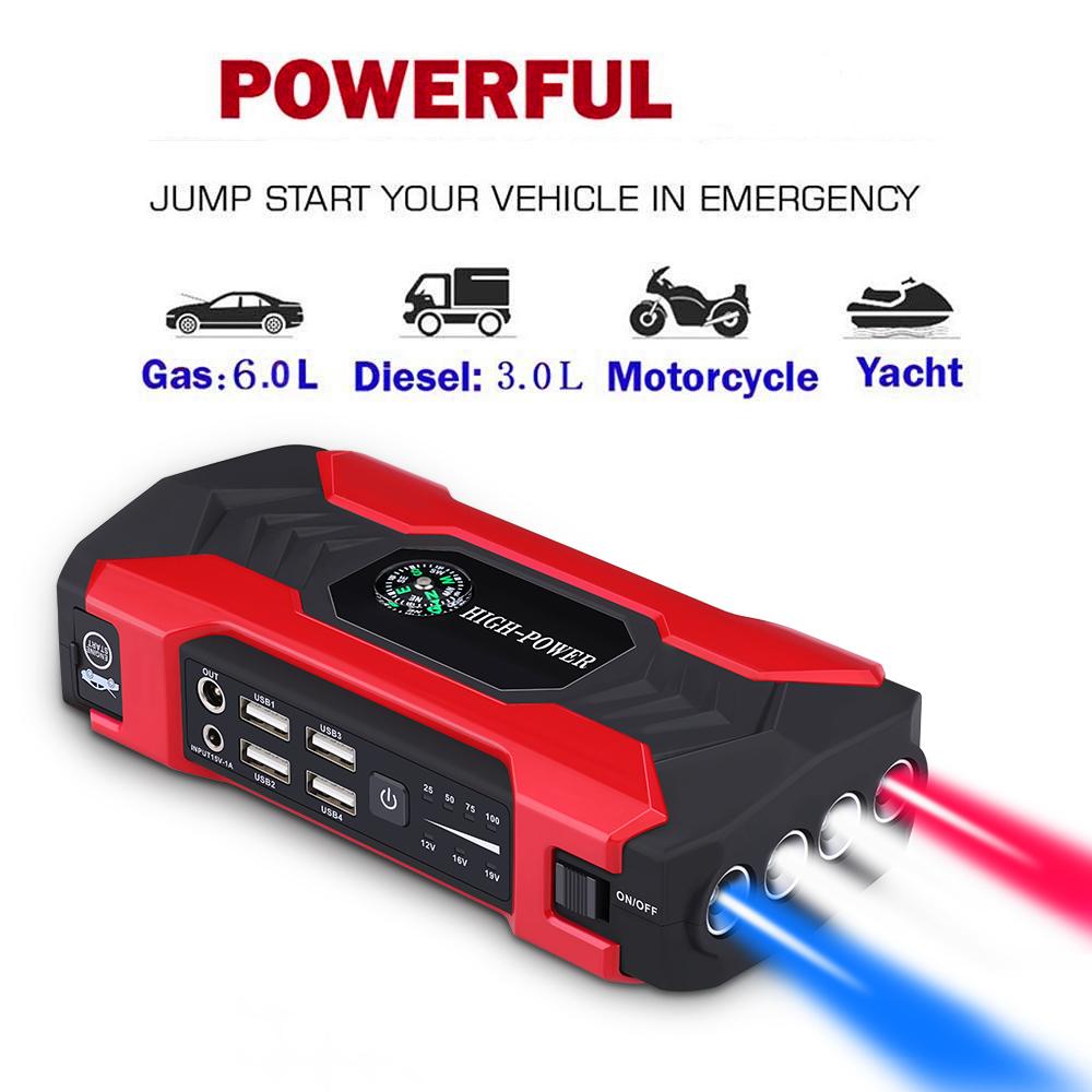 Car battery emergency start power jump starter multifunctional convenient 2