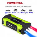 Car battery emergency start power