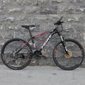 Men/Women Mountain Bike Full Suspension Bicycle 26" Wheels 21 Speed disc brakes 2