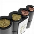 Compact coin holder classifier with 8 euro coin sorter 5