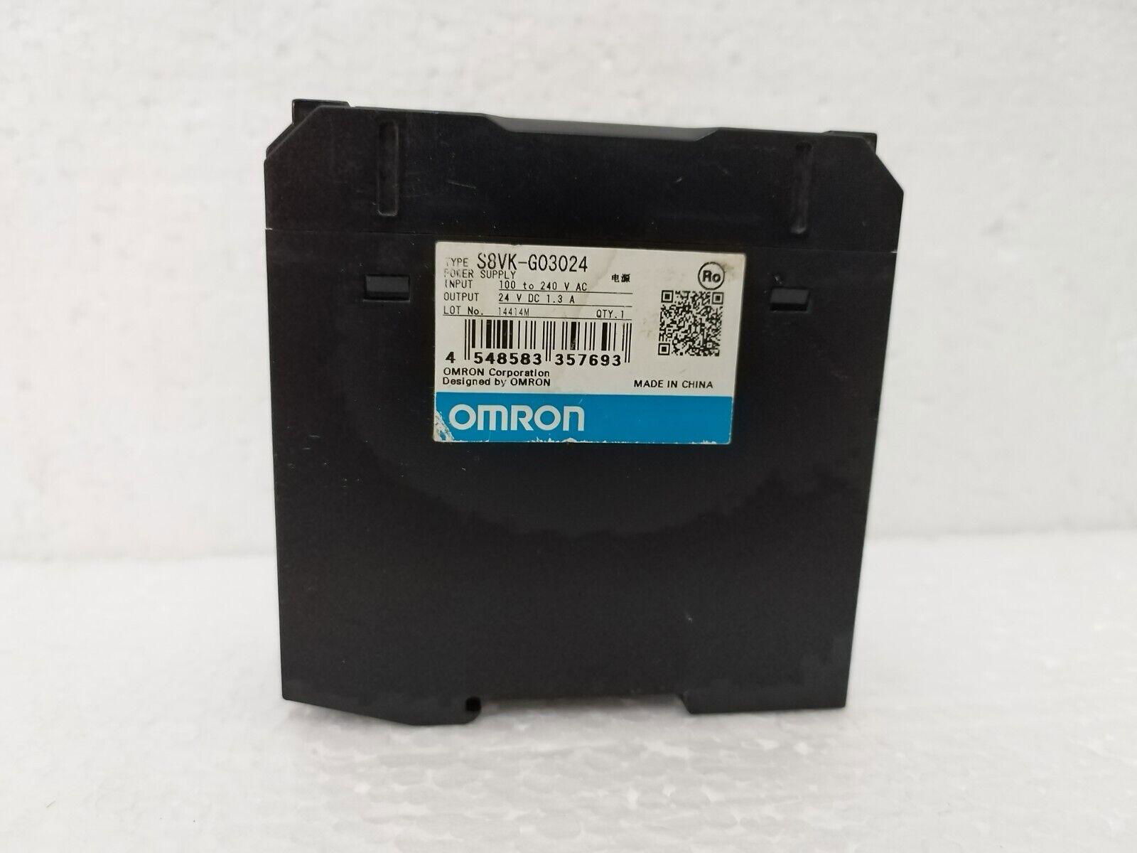 OMRON S8VK-G03024 power input: AC 100-240V; Output: DC24V 1.3A Genuine Power Sup 3