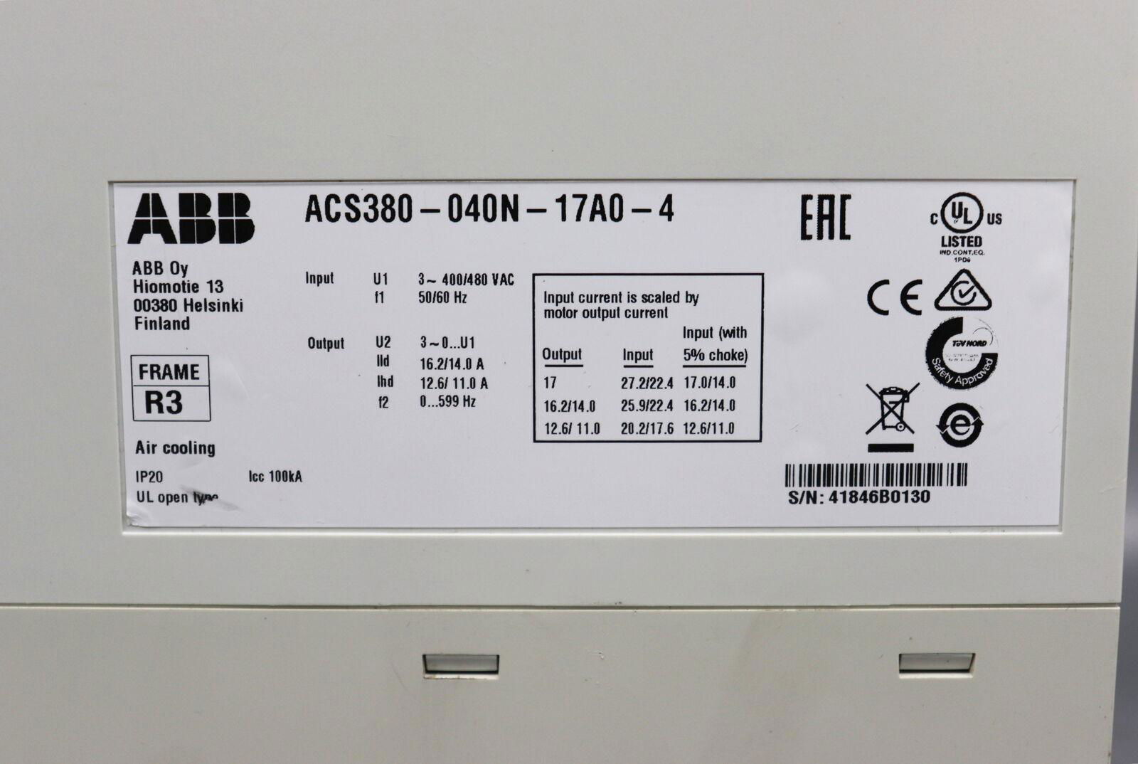 ABB ACS380-040N-17A0-4 frequency converter brand new and unused 5