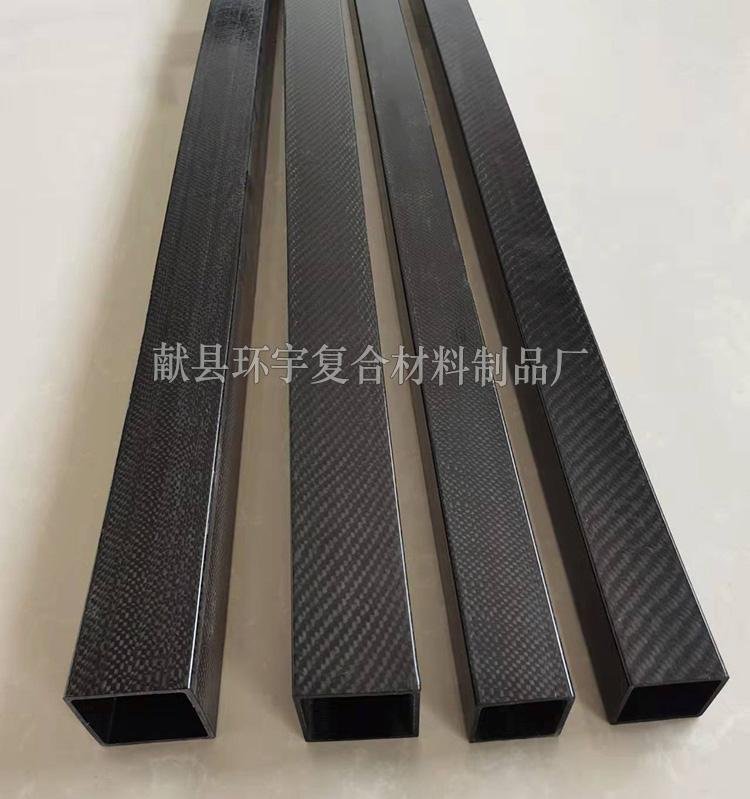 Carbon fiber square tube  high strength carbon tube  carbon fiber tubeprocessing