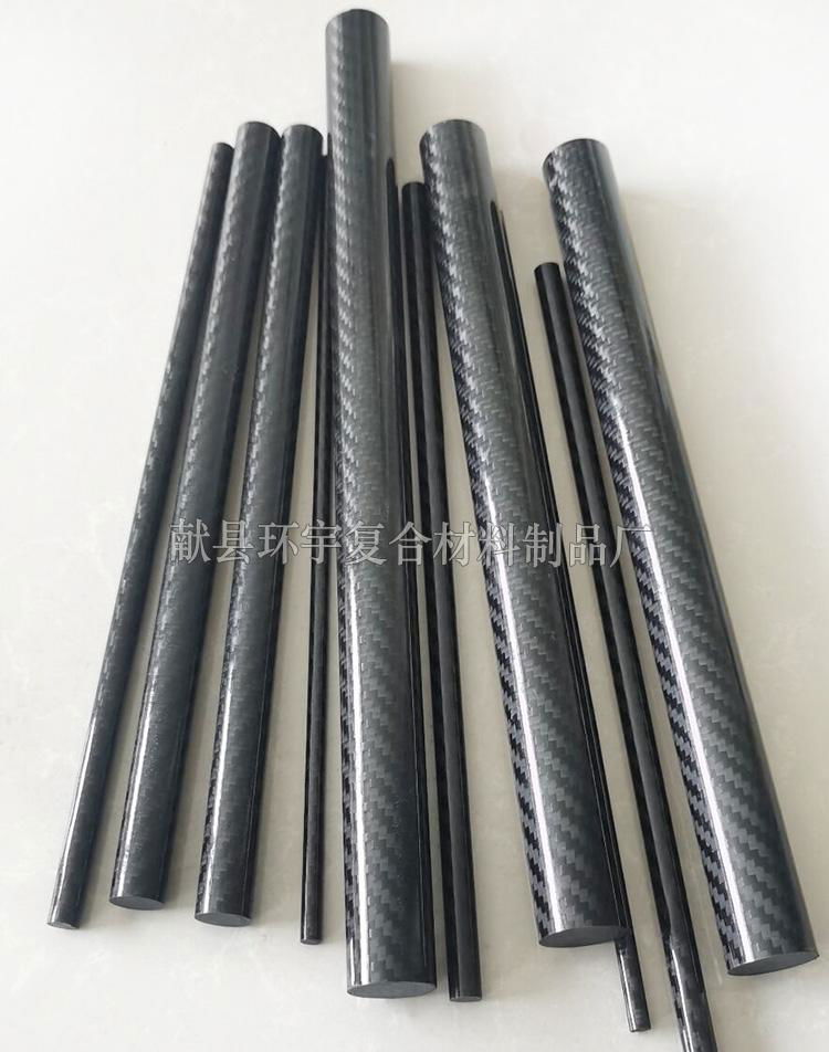3K carbon fiber round bar high strength carbon fiber bar corrosion resistance 5