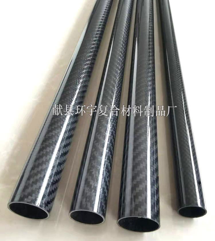 3K carbon fiber round tube, hollow tube, aviation model material carbon tube