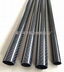 3K carbon fiber round tube, hollow tube, aviation model material carbon tube