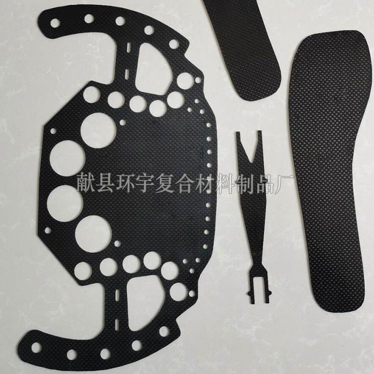 Carbon fiber board CNC processing  3K carbon plate engraving 3