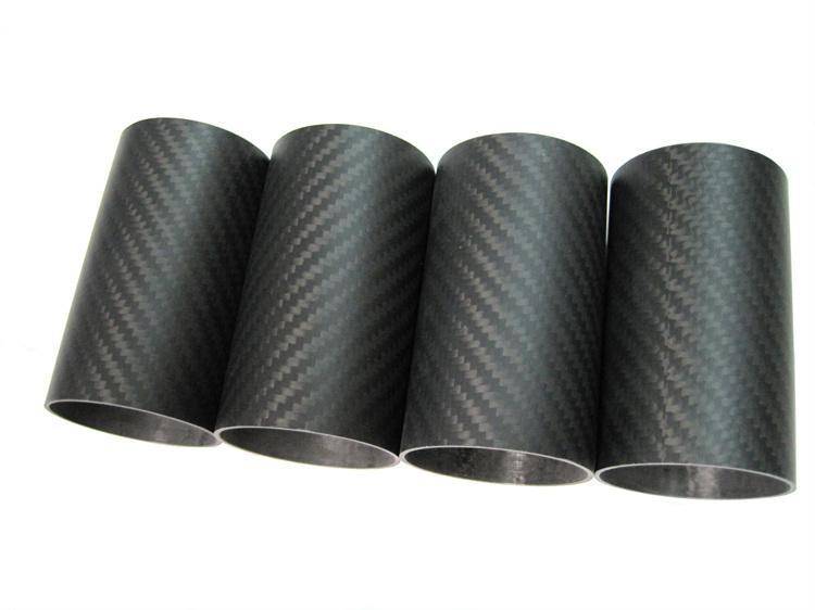 Carbon fiber pipe 3K carbon fiber exhaust pipe carbon fiber composite 4