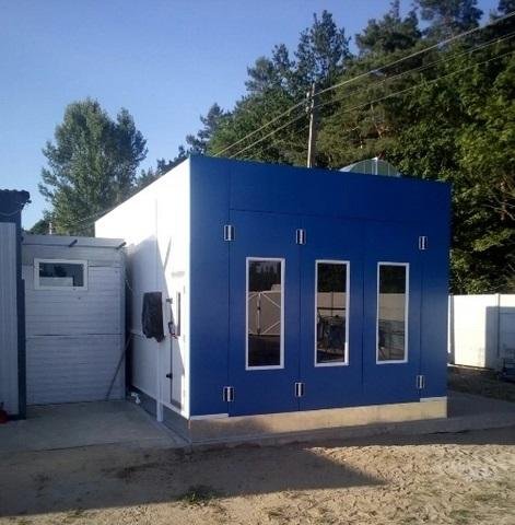 Automotive Paint Spray Booth / Car Spray Booth with Good Price 3