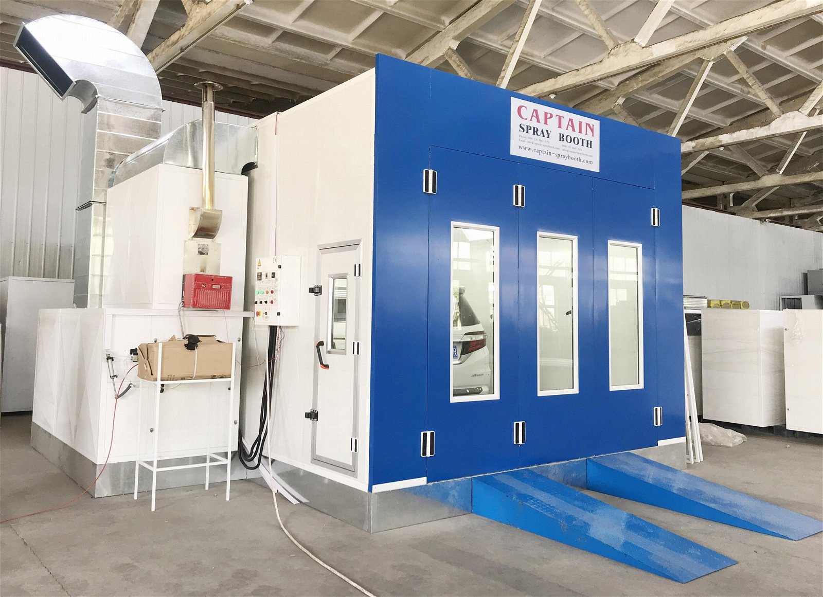 Spray Paint Booth/Painting Room/Powder Coating Booth 3