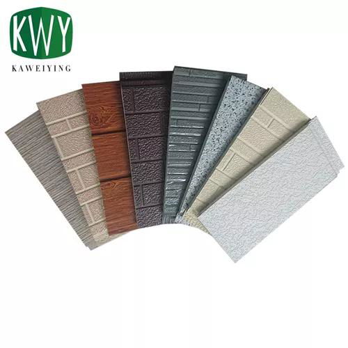 PU Foam Sandwich Metal Carved Decorated Cladding Exterior Wall Board/Panel 3