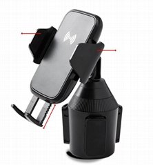 Car Cup holder Phone mount with 10W