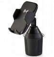 Car Cup holder Phone mount with 10W wireless charger 3