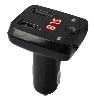 Bluetooth 5.0 Car FM Transmitter with Charger