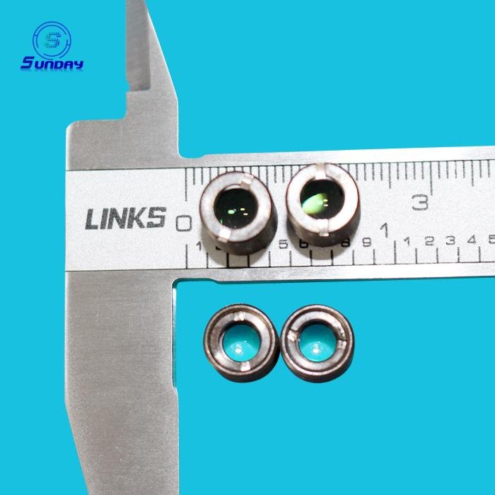Optical Collimator Lens M9*P0.5*8mm EFL 6mm Wavelength:530nm