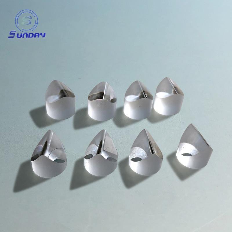 China N-BK7 Laser line Powell prism Input beam 4mm Fan angle 30 degree