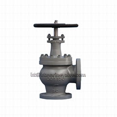 JIS F7475 30K Cast steel angle air valve