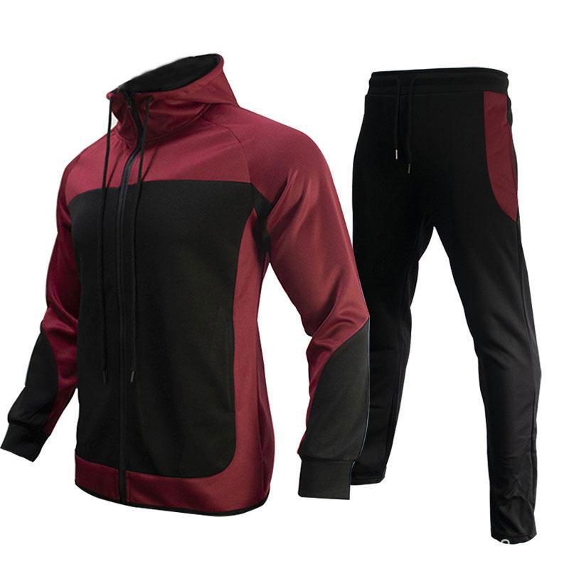 Sweater Set Hooded Autumn Jacket Sportswear Casual Suit 3