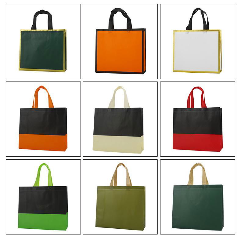 Eco-Friendly Customized Promotional Non Woven Laminated Non-Woven Tote Bag Non-W 4