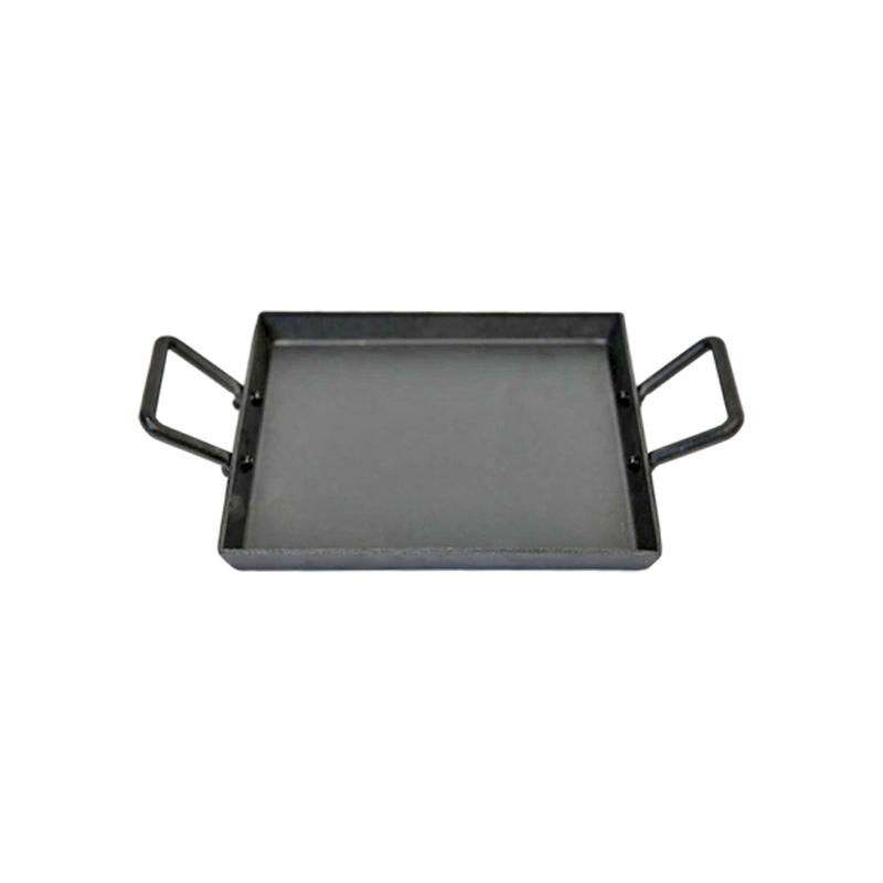 Big Square Carbon Steel Grill Pan with Wholesale Price