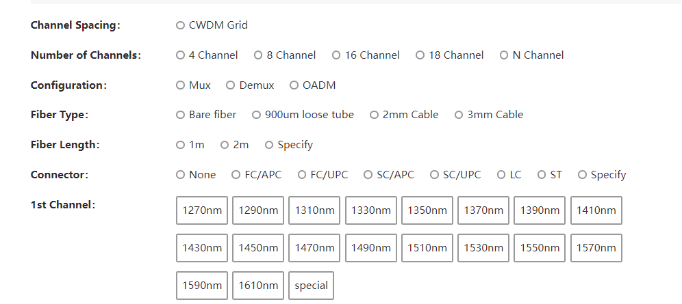 CWDM Mux/Demux in LGX Box(4,8,16,18-Channel) 2