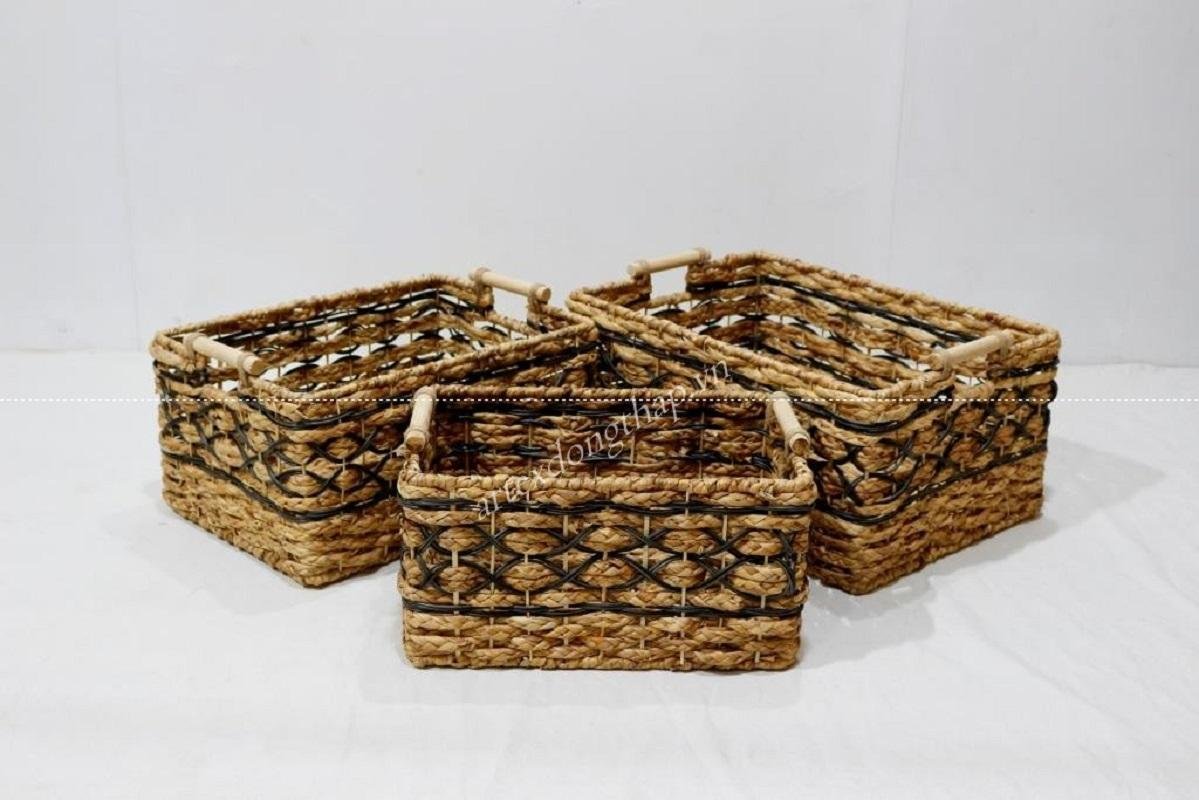 Hot Item Water Hyacinth Basket - SD9859A-3MC