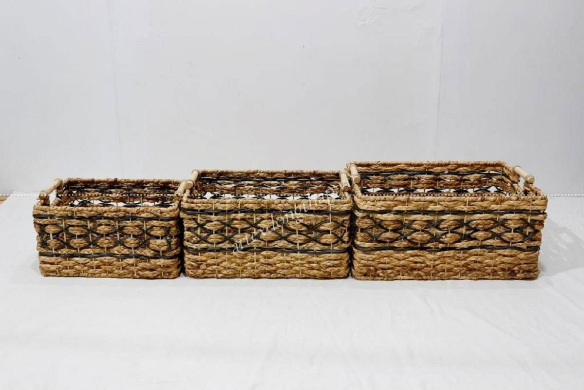 Hot Item Water Hyacinth Basket - SD9859A-3MC 2