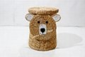 Water Hyacinth Animal Basket for Home Decor and Furniture - SD10701A-1NA