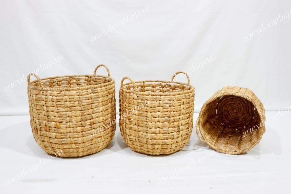 Water Hyacinth Storage Basket - SD10841A-3NA 3