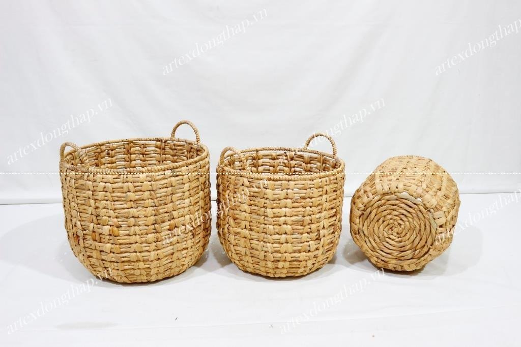 Water Hyacinth Storage Basket - SD10841A-3NA 4
