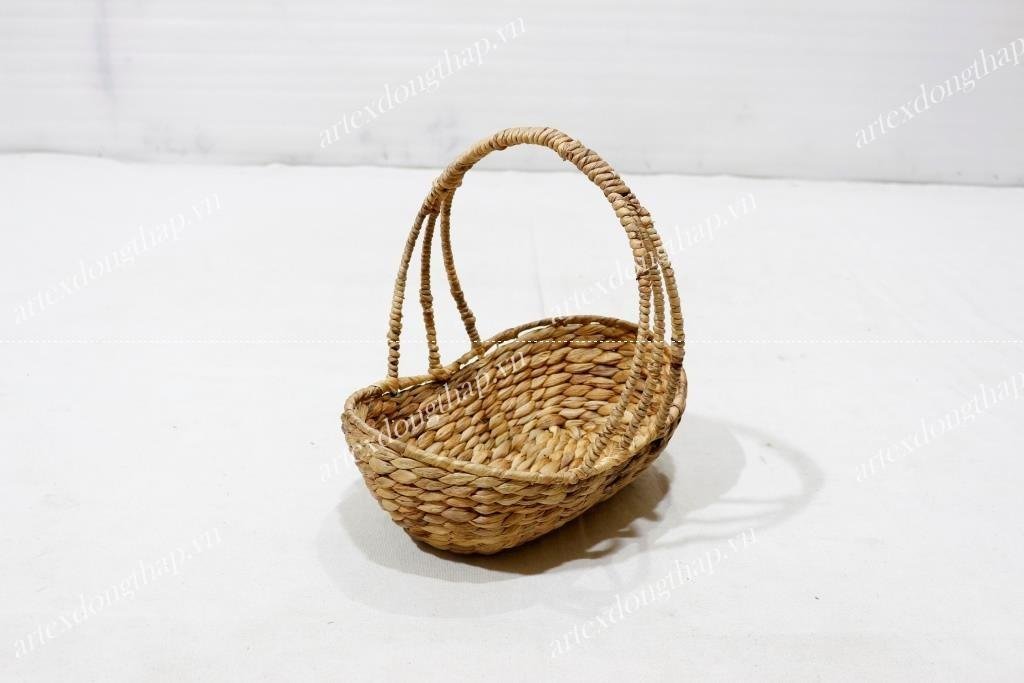 Rect Water Hyacinth Picnic Basket - SD4441A-1NA