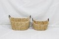 Water Hyacinth Storage Basket-SD20214A-2NA 2