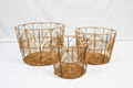 New Design Poly Rattan Storage Basket, Home Furniture-CH3963A-3BR