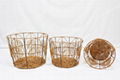 New Design Poly Rattan Storage Basket, Home Furniture-CH3963A-3BR