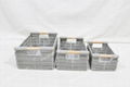 Home storage poly rattan storage basket - CH4950A-3GY