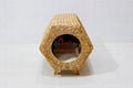 Great quality handwoven water hyacinth pet-house-seagrass-ped-bed-basket-for-dog