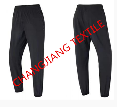 woven poly stretch/spandex sports trousers fabric 3
