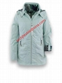 polyester yarn dye memory windcoat fabric 2