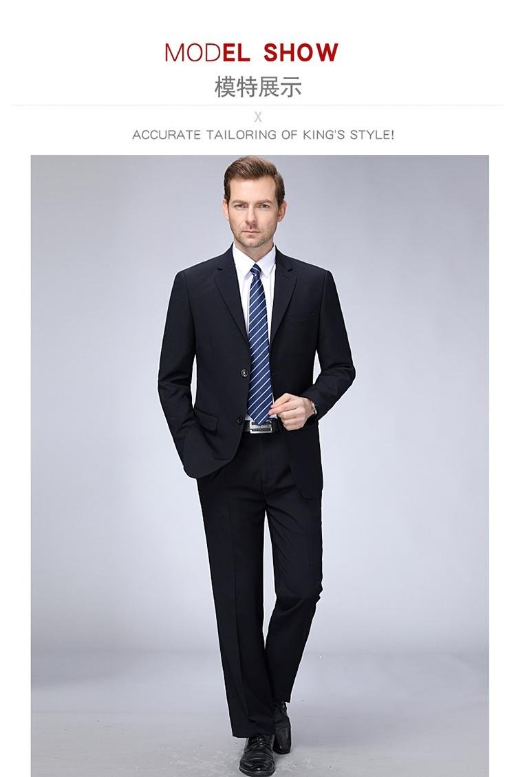 Pierre Cardin business suit middle-aged dad men's professional formal suit weddi 3