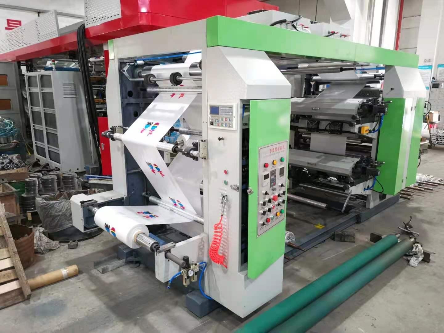 NXZ Series 4 Color Flexographic Printing Machine  2