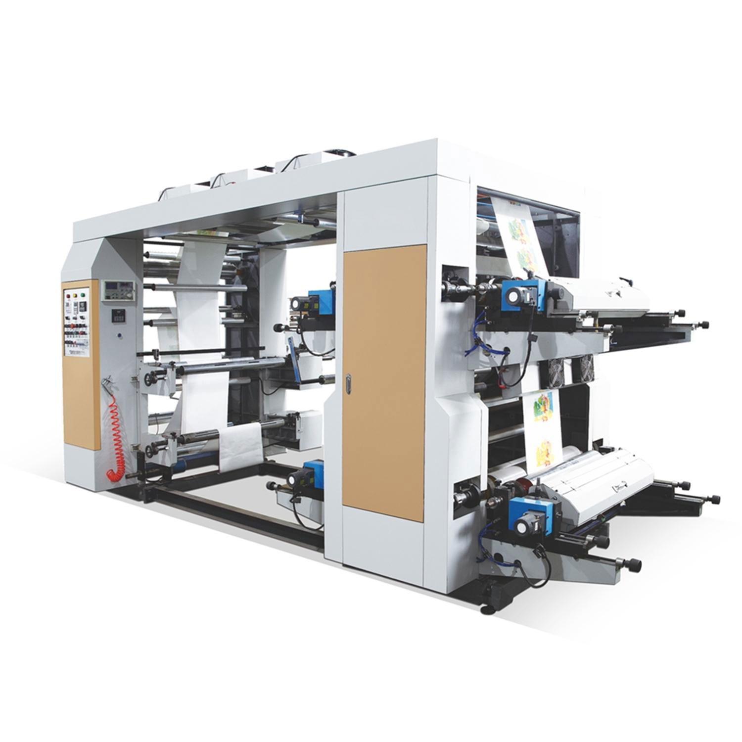 NXZ Series 4 Color Flexographic Printing Machine  5